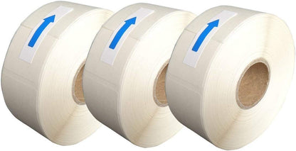 500 Pcs Blank White 1 x 2 Inch Dissolvable Labels