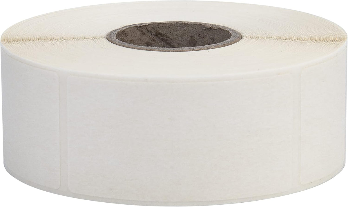 500 Pcs Blank White 1 x 2 Inch Dissolvable Labels