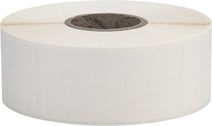 500 Pcs Blank White 1 x 2 Inch Dissolvable Labels