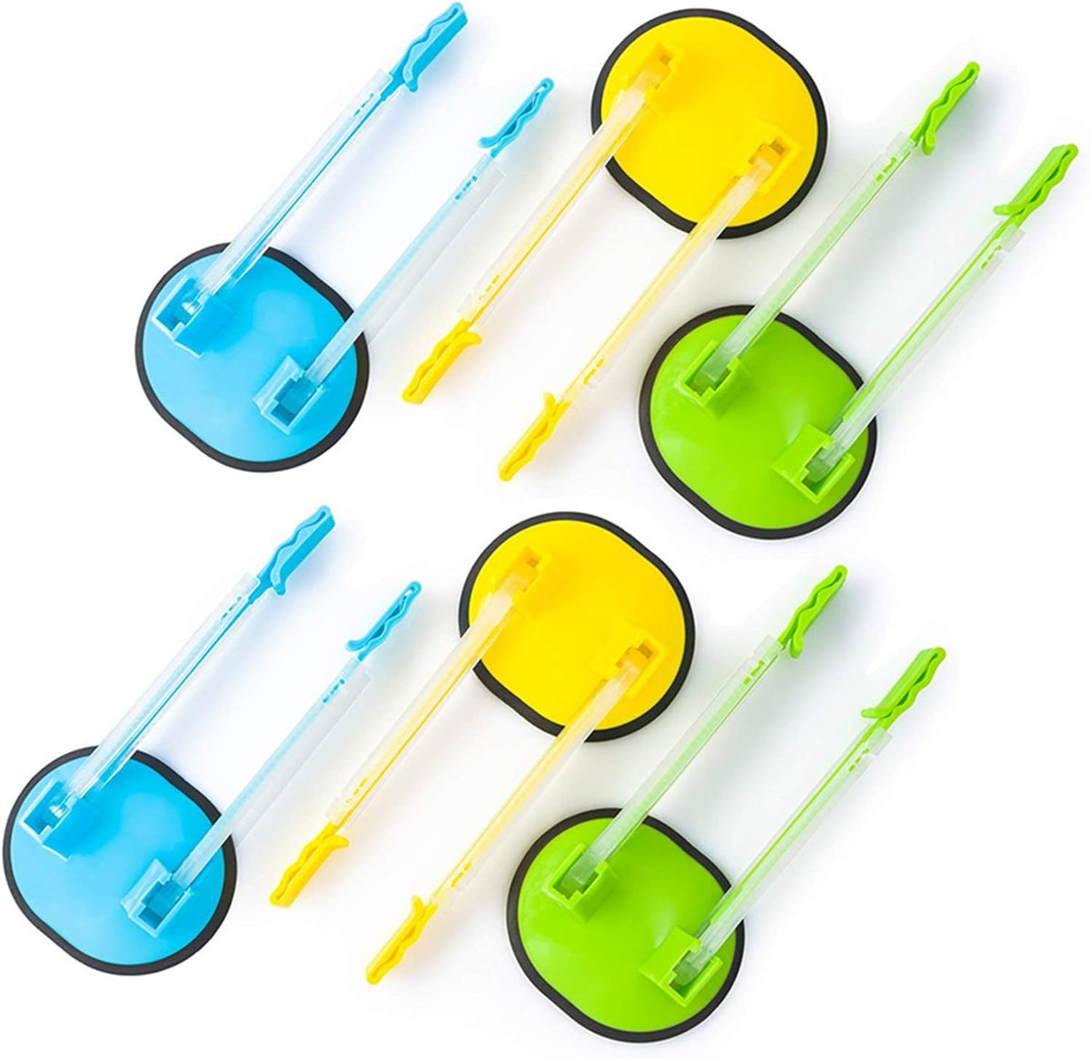 Baggy Rack For Ziploc Bag Holder, Food Prep & Freezer Bag Holders, 6 Pack/6 Color