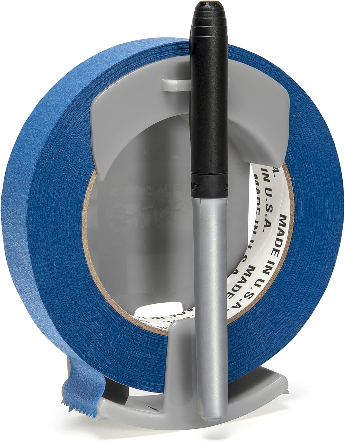 ’® Tape Dispenser, Wall-Mounted Tape and Label System, Easy One-Handed Operation, Affordable Labeling for Kitchens, Garages, Offices, Restaurants, Meal Prep, and Home Organization