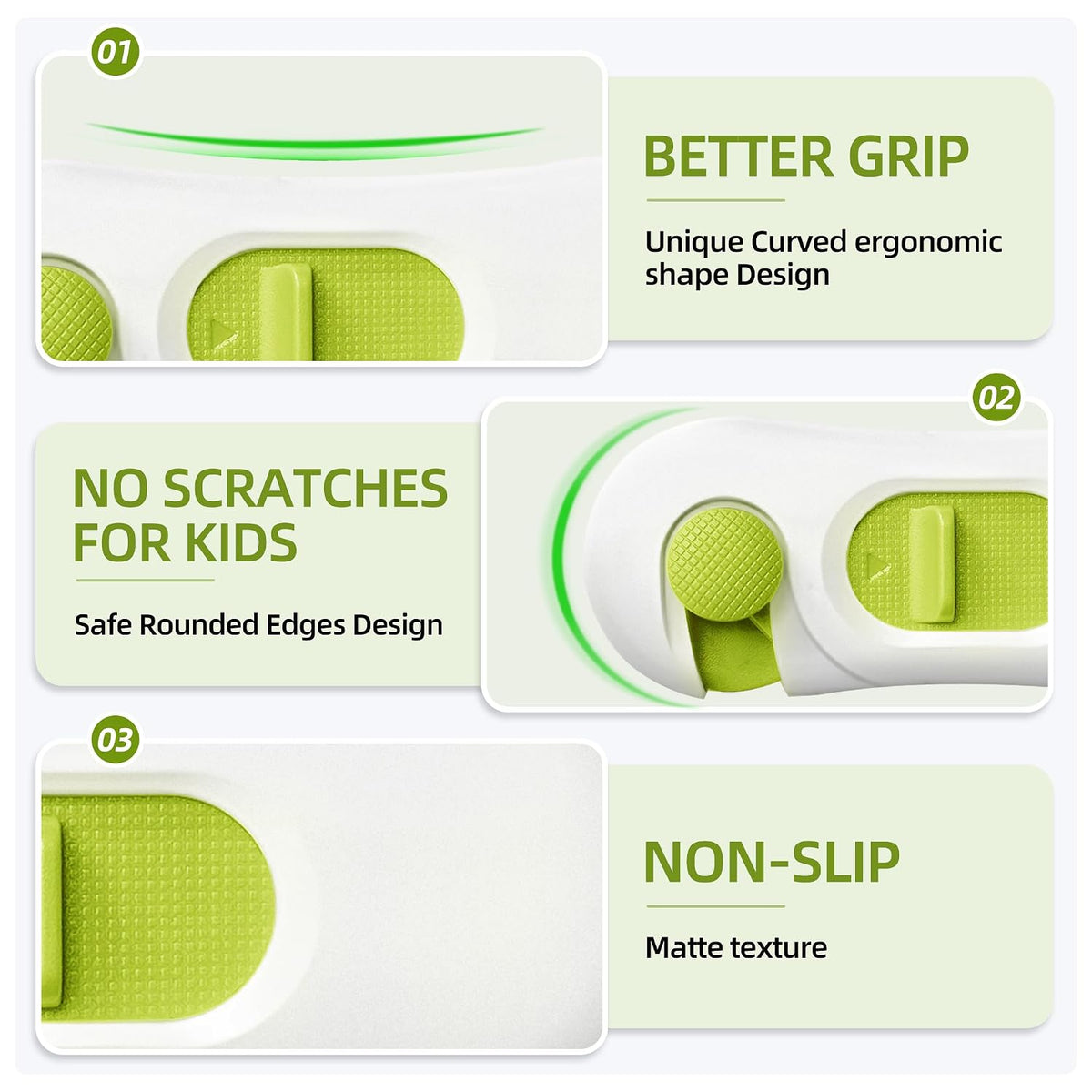 5-Pack Child Proof Refrigerator Lock with 3M Adhesive