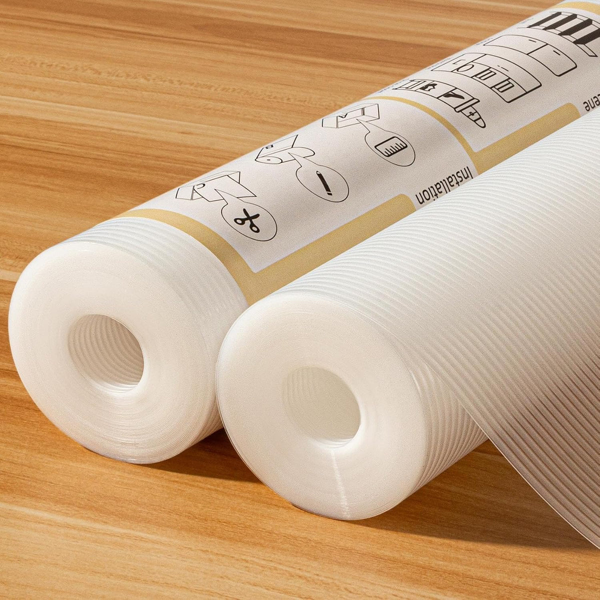 Shelf Liner for Kitchen 12IN x 20FT Cabinet Drawer, Fridge Liner