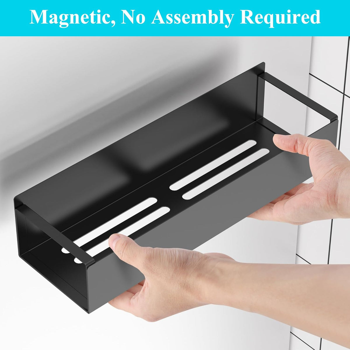 Magnetic Tumbler Organizer, Cup Holder for Fridge, Black | Quality Material, Ideal for Owala, Stanley, Yeti, HydroJug, Easy to Remove