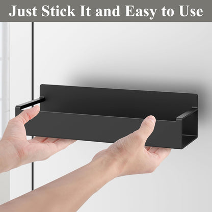 Magnetic Tumbler Organizer, Cup Holder for Fridge, Black | Quality Material, Ideal for Owala, Stanley, Yeti, HydroJug, Easy to Remove