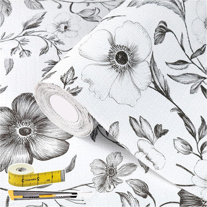 2-Layer Drawer and Shelf Liner for Kitchen Cabinet: 12 in X 20 Ft Non Slip Waterproof Shelf Paper Non Adhesive Refrigerator Liners White Marble Easy Liners for Bathroom with Knife Tape Measure