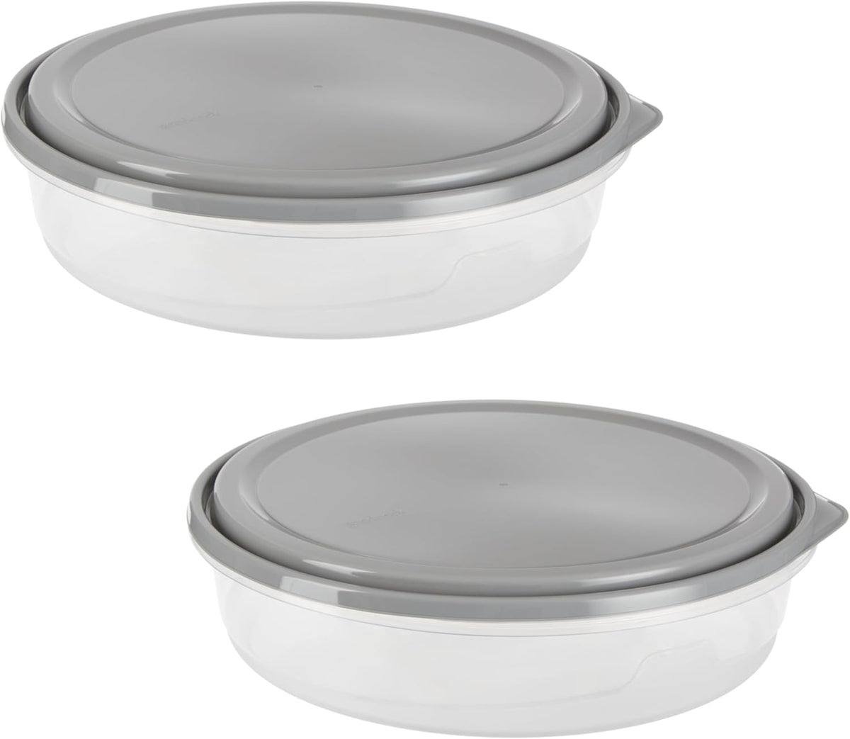 EveryWare Extra Large 12 inch Round Container, BPA Free
