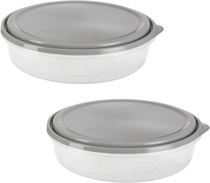 EveryWare Extra Large 12 inch Round Container, BPA Free