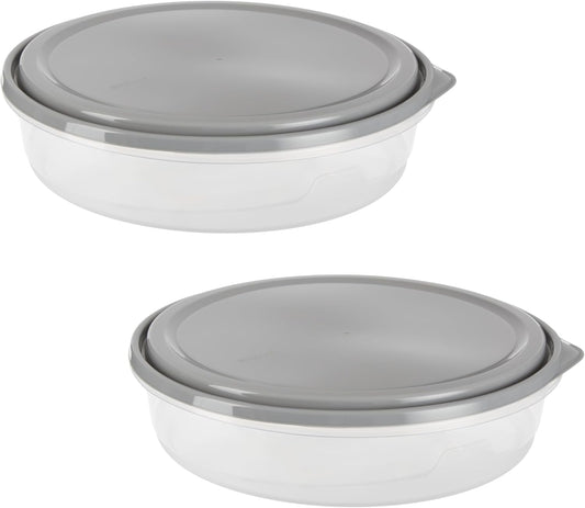 EveryWare Extra Large 12 inch Round Container, BPA Free