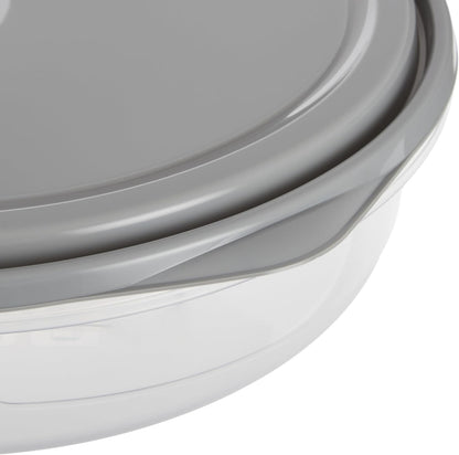 EveryWare Extra Large 12 inch Round Container, BPA Free
