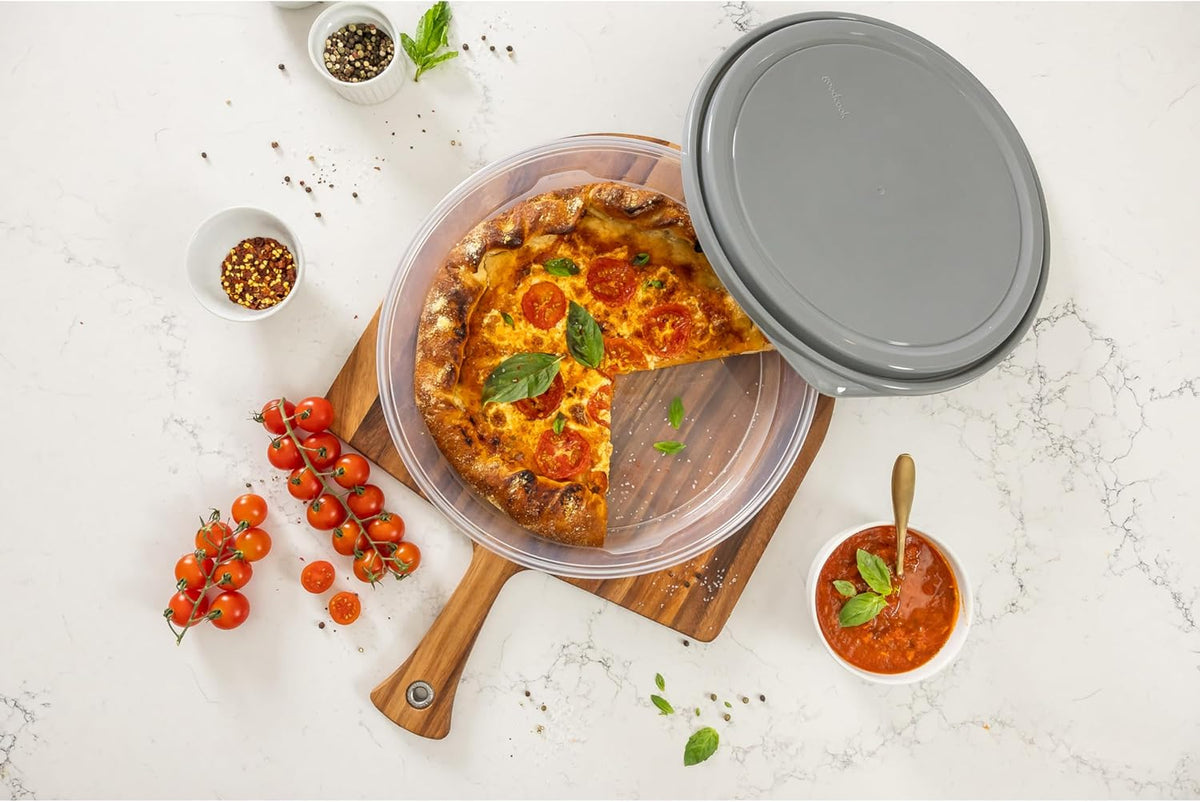 EveryWare Extra Large 12 inch Round Container, BPA Free