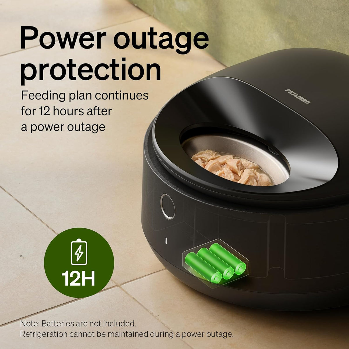 Automatic Wet Food Cat Feeder 2026 New Version with Semiconductor Cooling, Refrigerated 3 Fresh Meals in 3 Days, App-Controlled Pet Food Dispenser, Stainless Steel Bowl, Easy to Clean