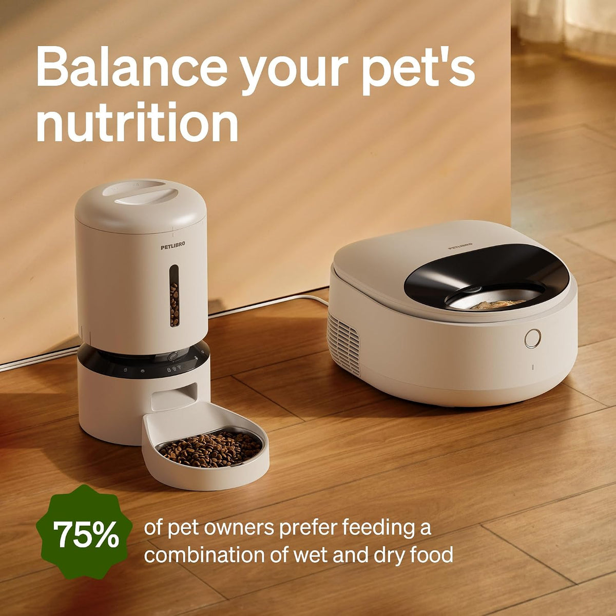 Automatic Wet Food Cat Feeder 2026 New Version with Semiconductor Cooling, Refrigerated 3 Fresh Meals in 3 Days, App-Controlled Pet Food Dispenser, Stainless Steel Bowl, Easy to Clean
