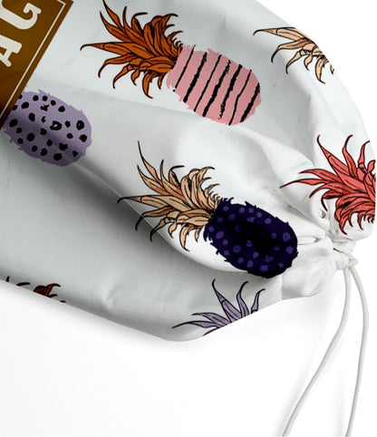 Plastic Bag Holder,Reusable And Washable Country Style Grocery Bag organizer,For Home Kitchen Travelling Camping Decor, use 1 Pack,Strawberry Pattern