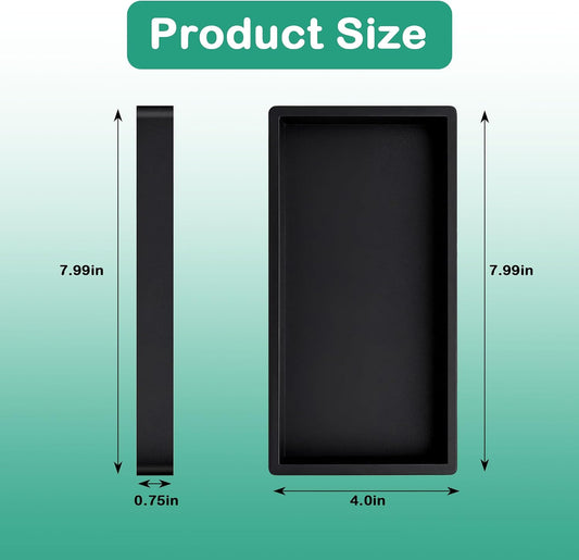 2Pack Oil Tray Kitchen Counter, Keeps Countertop Tidy, Kitchen Silicone Tray for Oil Bottle, Protect Bottles from Cracks and Scratches, for Glass Oils Sprayer and Bottle